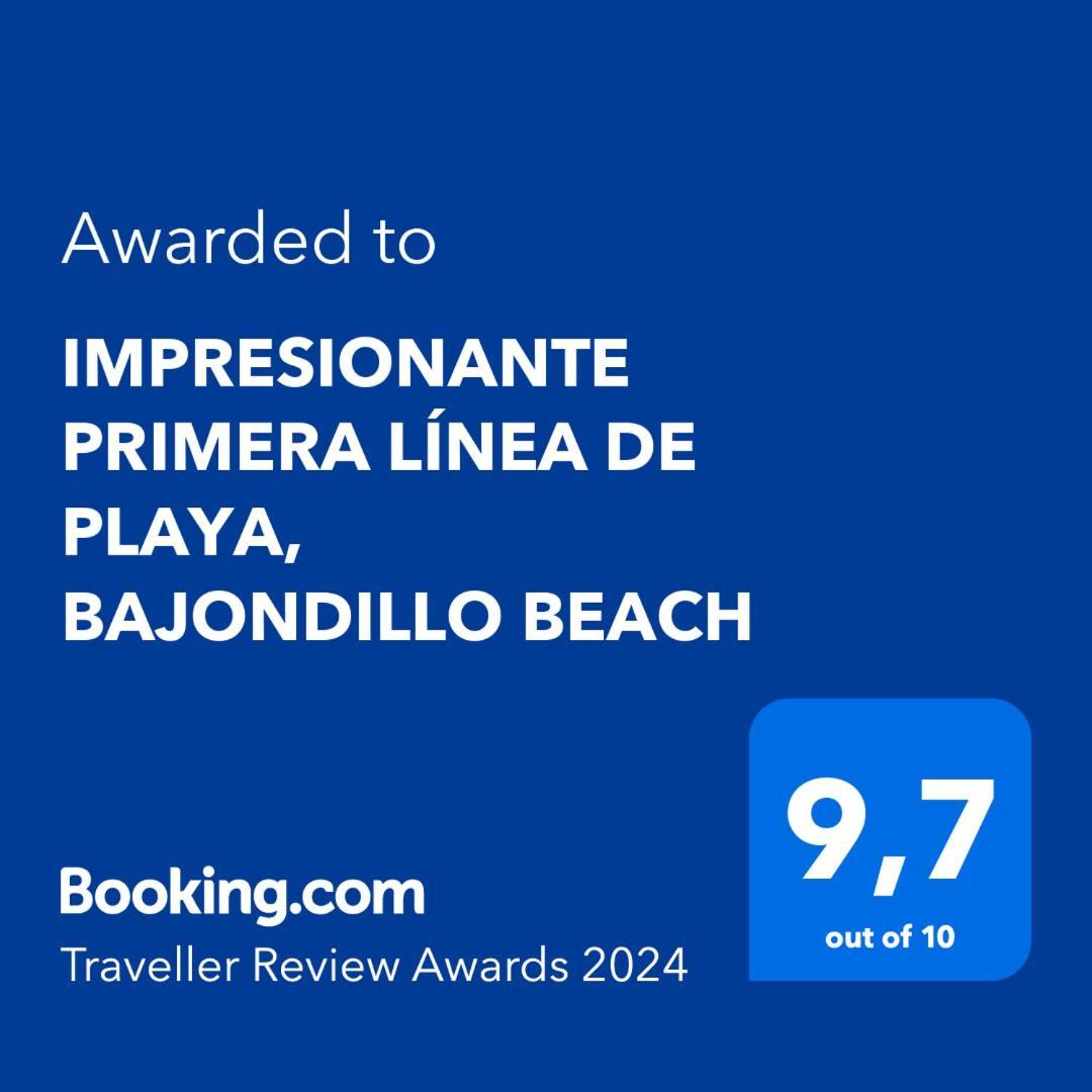 Impresionante Primera Linea De Playa, Bajondillo Beach Torremolinos Exteriör bild